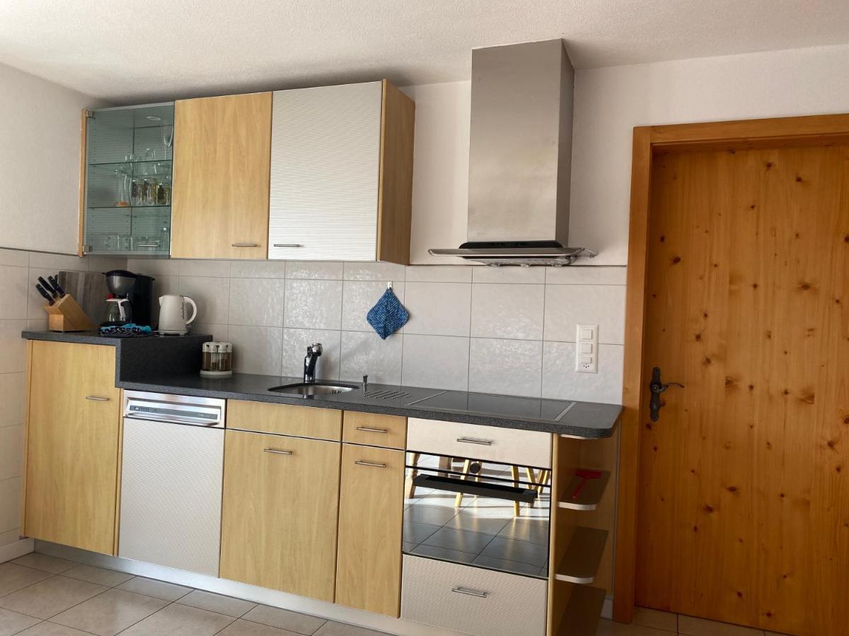 Ferienwohnung In Tschlin Mit Panoramablick Extérieur photo